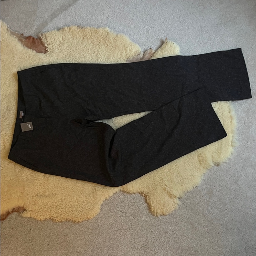 J jill high rise brown trouser dress pants NWT